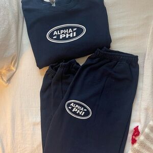 Alpha Phi “Range Rover” sweat set